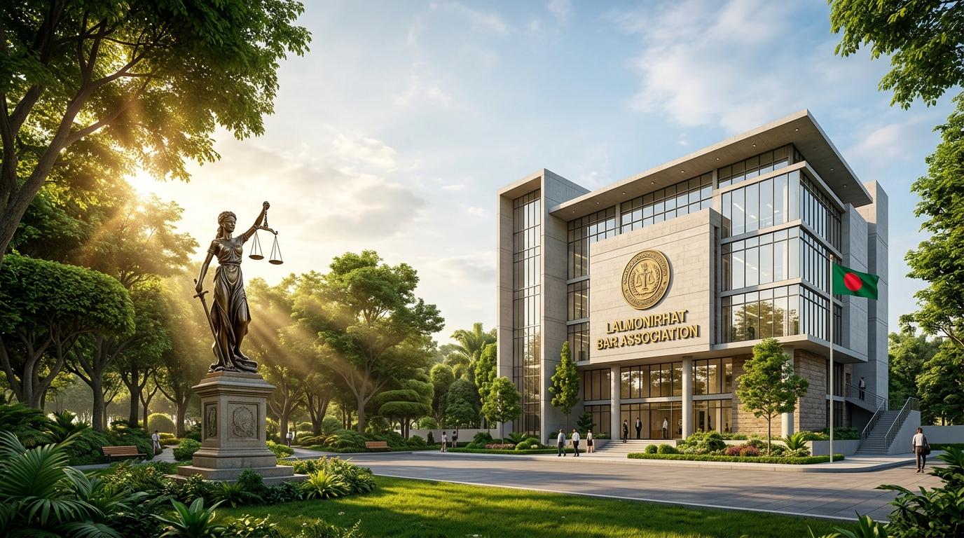 Lalmonirhat Bar Association Judicial Building & Justice Plaza